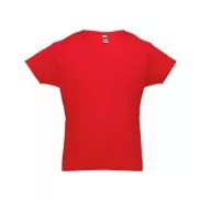 THC LUANDA. T-shirt męski z bawełny rurkowej - Czerwony - L