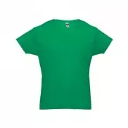 THC LUANDA. T-shirt męski z bawełny rurkowej - Zielony - L