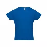 THC LUANDA. T-shirt męski z bawełny rurkowej - Szafirowy - L