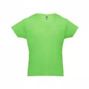 THC LUANDA. T-shirt męski z bawełny rurkowej - Jasno zielony - L