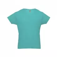 THC LUANDA. T-shirt męski z bawełny rurkowej - Turkusowy - XL
