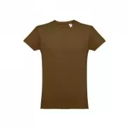 THC LUANDA. T-shirt męski z bawełny rurkowej - Wojskowy zielony - L