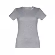 THC ANKARA WOMEN. Damski t-shirt - Jasnoy szary melanż - L