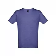 THC ATHENS. Męski t-shirt - Niebieski melanż - S