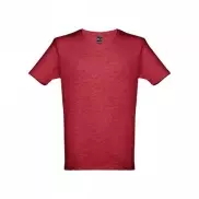 THC ATHENS. Męski t-shirt - Czerwony melanż - L