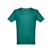 THC ATHENS. Męski t-shirt - Zielony melanż - XL