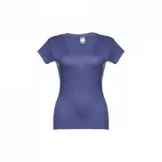 THC ATHENS WOMEN. Damski t-shirt - Niebieski melanż - XXL