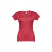 THC ATHENS WOMEN. Damski t-shirt - Czerwony melanż - L