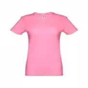 THC NICOSIA WOMEN. Damski sportowy t-shirt - Opalizujący różowy - XXL