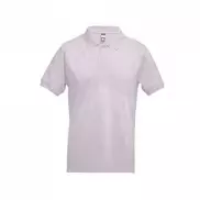 THC ADAM. Męska bawełniana koszulka polo z krótkim rękawem - Pastelowy różowy - L