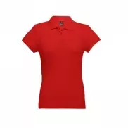 THC EVE. Damski polo t-shirt - Czerwony - L
