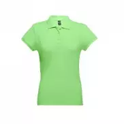 THC EVE. Damski polo t-shirt - Jasno zielony - L