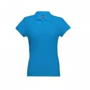 THC EVE. Damski polo t-shirt - Morski niebieski - L