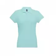 THC EVE. Damski polo t-shirt - Miętowa zieleń - XL