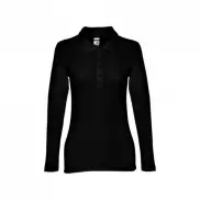 THC BERN WOMEN. Damski t-shirt z długim rękawem - Czarny - XL