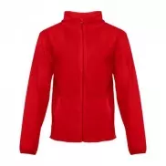 THC HELSINKI. Męska bluza polarowa z poliestru - Czerwony - XL