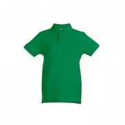 THC ADAM KIDS. Bawełniana koszulka polo z krótkim rękawem dla dzieci (unisex) - Zielony - 10
