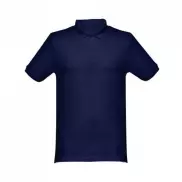 THC MONACO. Męski polo t-shirt - Granatowy - S