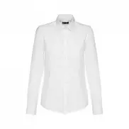 THC TOKYO WOMEN WH. Damska koszula oxford z długim rękawem. Kolor biały - Biały - XL