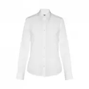 THC BATALHA WOMEN WH. Damska koszula popelinowa - Biały - XXL