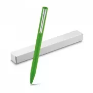 WASS. Aluminiowy długopis z mechanizmem obrotowym - Jasno zielony