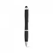 HELIOS. Długopis z wewnętrzną lampką podświetlającą logo - Czarny