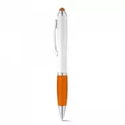 SANS BK. Długopis z metalowym klipsem - Pomarańczowy
