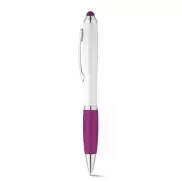 SANS BK. Długopis z metalowym klipsem - Purpurowy