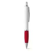MOVE BK. Długopis z klipsem i metalowymi elementami - Czerwony