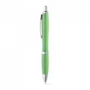 TERRY. Długopis, włókno ze słomy pszenicznej i ABS - Jasno zielony