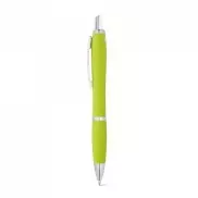 MANZONI. Długopis antybakteryjny, ABS - Jasno zielony