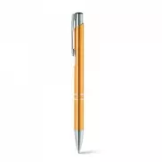 BETA. Aluminiowy długopis z klipsem - Pomarańczowy