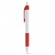 AERO. Długopis z uchwytem antypoślizgowym - Czerwony