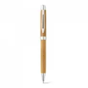 BAHIA. Bambusowy długopis z mechanizmem obrotowym - Naturalny