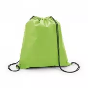 BOXP. Worek typu plecak z non-woven (80 m/g²) - Jasno zielony