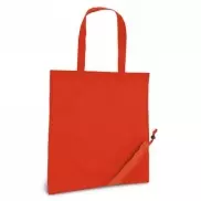 SHOPS. Składana torba, 190T - Czerwony