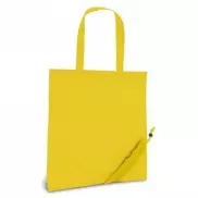 SHOPS. Składana torba, 190T - Żółty