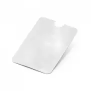 MEITNER. Aluminiowe etui na karty z blokadą RFID - Biały