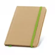 FLAUBERT. Kieszonkowy notatnik ze gładkimi stronami - Jasno zielony