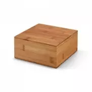 ARNICA. Bambusowe pudełko na herbatę - Naturalny