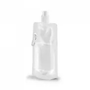 KWILL. Składana butelka PE 460 ml - Biały