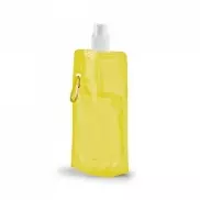 KWILL. Składana butelka PE 460 ml - Żółty