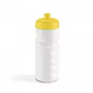 LOWRY. Butelka sportowa HDPE o pojemności 530 ml - Żółty