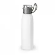 KORVER. Butelka sportowa z aluminium 650 ml - Biały