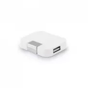 JANNES. Hub USB 2'0 z 4 portami - Biały