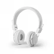 BARON. Składane i regulowane słuchawki ABS - Biały