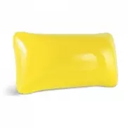 TIMOR. Dmuchana poduszka plażowa - Żółty