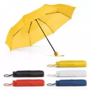 MARIA. Składany parasol z poliestru 190T - Czarny