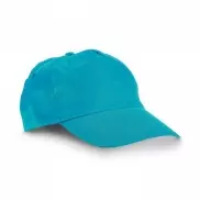 CHILKA. Dziecięca czapka poliestrowa - Błękitny