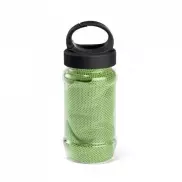 ARTX PLUS. Ręcznik sportowy z butelką - Jasno zielony